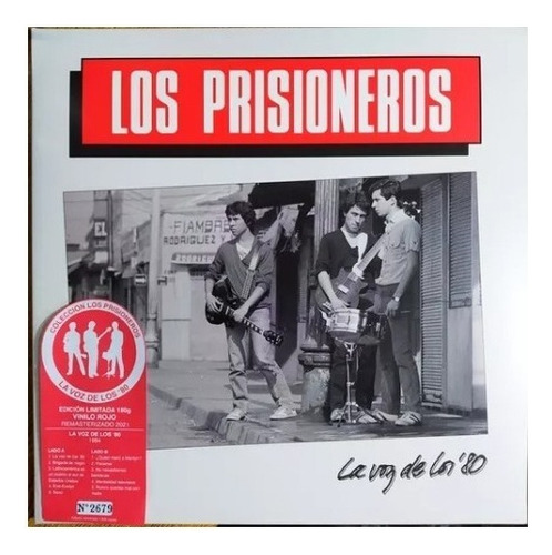 Los Prisioneros, La Voz De Los 80, Vinilo Lp