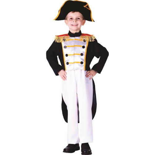 Disfraz Para Niño General Historia Colonial Talla 4t