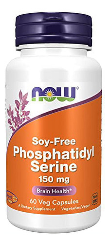 Soy-free Phosphatidyl Serine 150 Mg 60 Cápsulas Vegetales