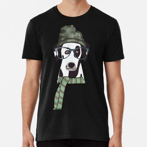 Remera Pañuelo Hipster Geek Nerd Funny Dog Algodon Premium