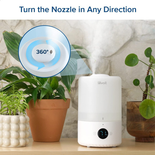 Humidificador Ultrasonico Levoit Aromas Control Wifi Y Alexa