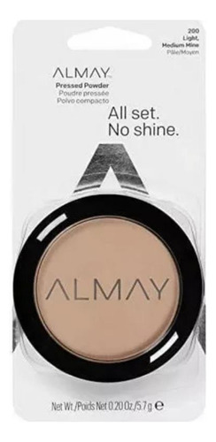 Almay Polvo Compacto Pressed Powder Acabado Mate 200 Light