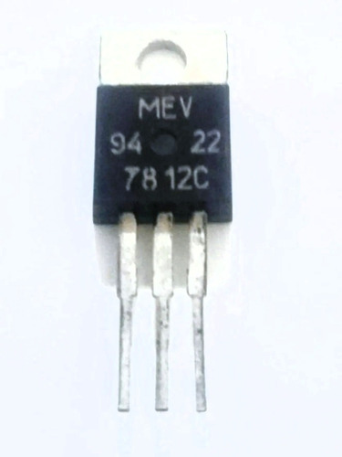  Regulador 7812 C 7812 (x4unid)  12v 1a To220 Mev