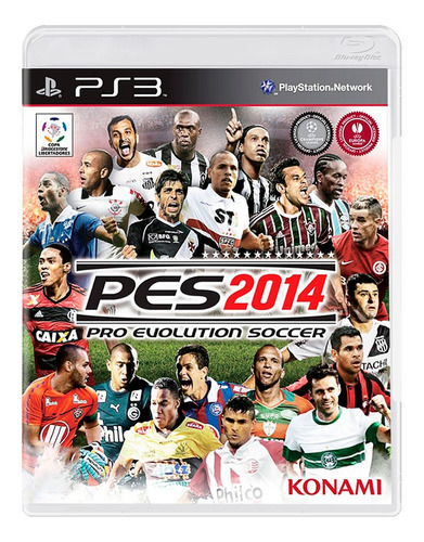 Jogo Pro Evolution Soccer 2014 - Pes 2014 - Ps3 - Física