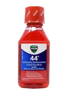 Vick 44 Todo Tipo De Tos 1 Frasco Jarabe 120 Ml