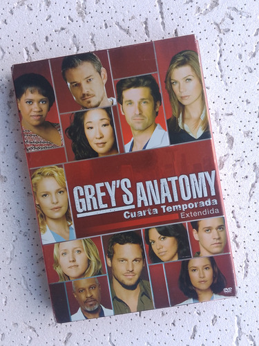 Dvd Greys Anatomy Cuarta Temporada Extendida (Usado)