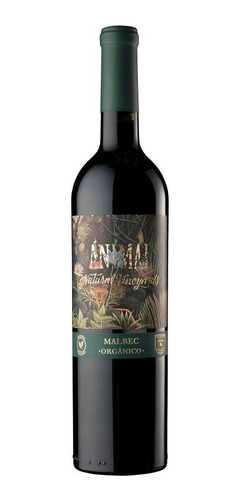 Vino Animal Malbec Organico X 750cc. Botella