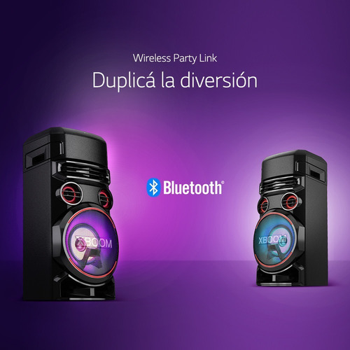 Imagen 7 de 10 de Parlante Torre De Audio LG Xboom Rn7