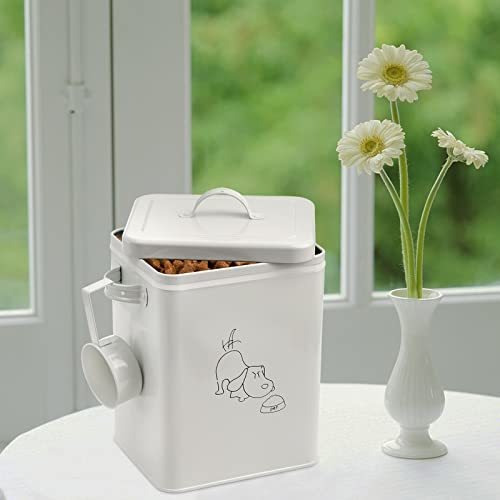 Contenedor Alimentos Mascotas Soujoy Con Tapa Y Cuchara