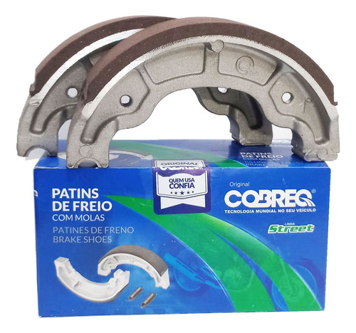 Sapata Freio Traseira Honda Nxr 150 Bros 160 Original Cobreq