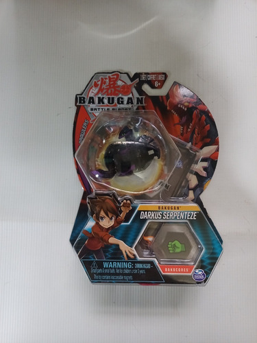 Bakugan Battle Planet Darkus Serpenteze (Usado)