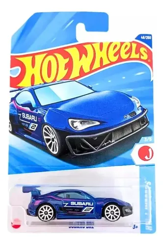 Diecast Car Hot Wheels Subaru Brz 1:64 Scale Hw J-imports