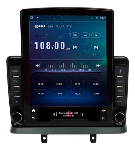 Multimídia Tesla Soaudio S8 Line Doblô 02/21 Octacore 4+64gb