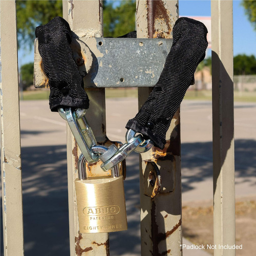 Abus 10ks Cadena De Máxima Seguridad Para Bicicleta, Con Fun