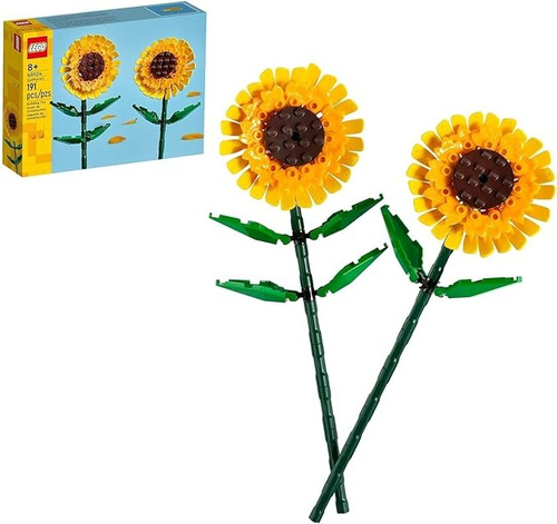 Flores De Lego Girasoles 191 Piezas Flowers Original
