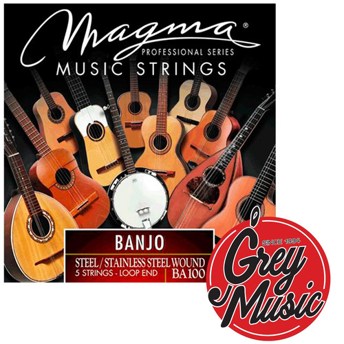 Imagen 1 de 1 de Encordado Magma Ba100 Para Banjo 5 Cuerdas 