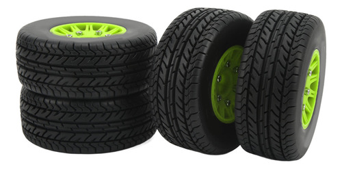 Neumáticos Para Camiones De Carreras Cortas 1/10 Rc, Amortig