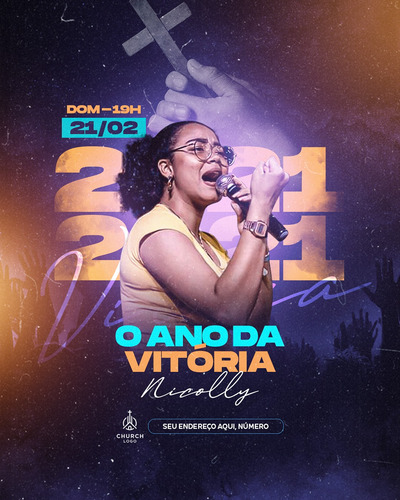 Pack Gospel, Católico, Mil Artes Editáveis No Photoshop Psd
