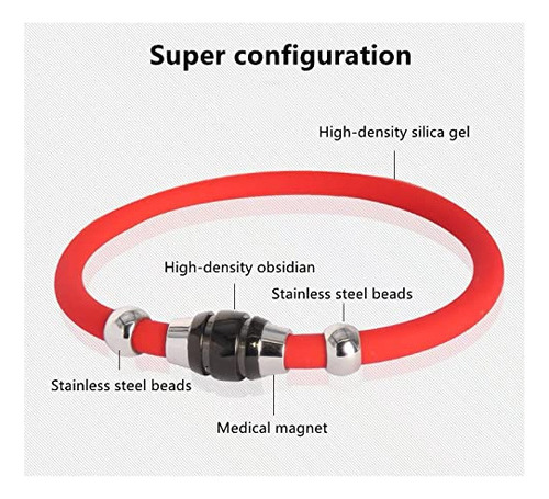 Bcletty Pulsera De Silicona, Pulsera Estática, Productos An