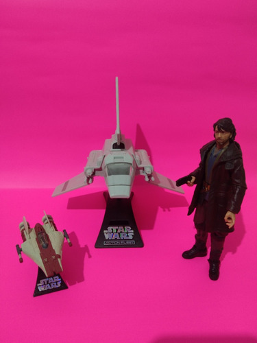 Lote Figuras Naves Star Wars Hasbro Galoob!