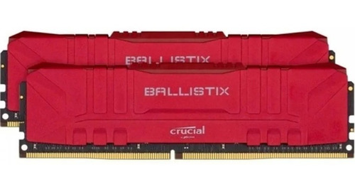 Memoria Ram 2x8 Ddr4 De 16 Gb Bus 3000 Crucial Ballistix