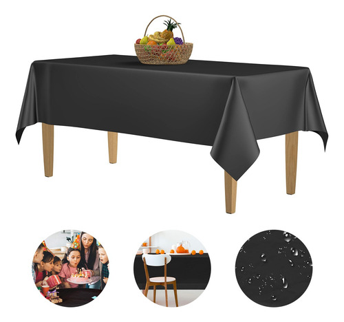 10 Mantels Desechable Rectangular Fiesta Boda Anti-agua