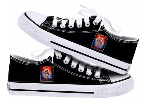 Nuevos Zapatos De Lona De Strange Thing De Dibujos Animados