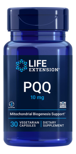 Suplemento Life Extension Pqq Caps, 10 Mg