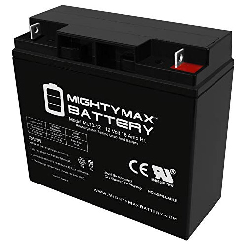 Batería Recargable Ml1812 De 12v Y 18ah Generador Cham...