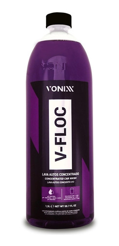 Shampoo Automotivo Lava Auto V-floc 1,5l Neutro Vonixx