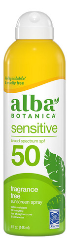 Protector Solar Bloqueador Alba Hawaiian Spray Spf 50