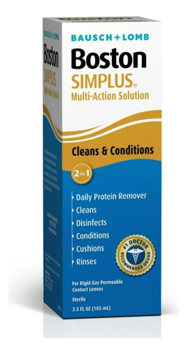 Bausch + Lomb Boston Simplus Multiaction Solution Desinfecta