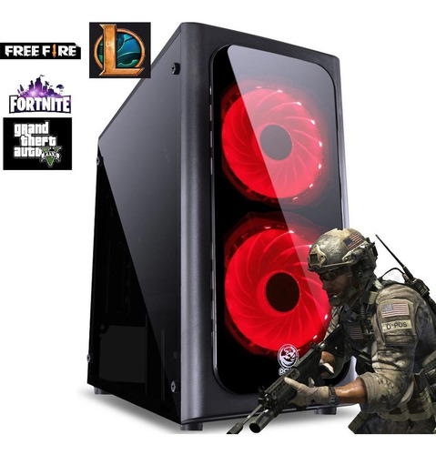 Pc Gamer Cpu Computador I5 16gb, Ssd 240gb, Placa Vídeo 2gb