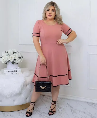 Roupas evangelicas store plus size