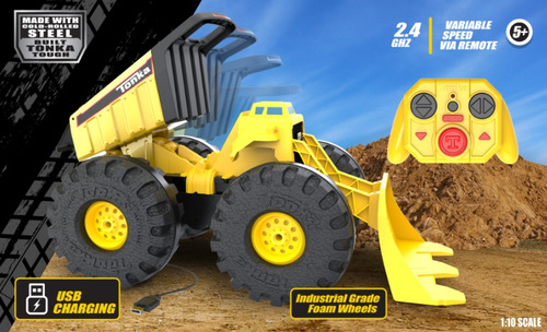 Tonka Camion A Control Remoto Recargable Mighty Monster