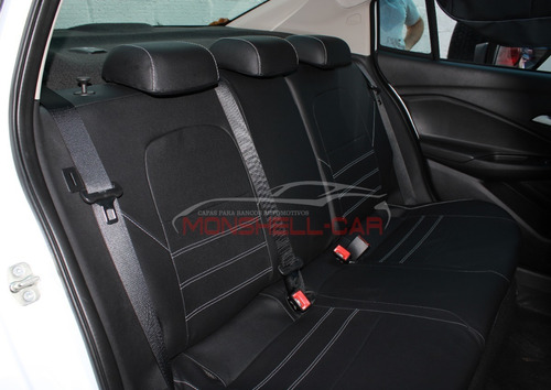 Capas Banco Couro Gm Novo Onix Hatch / Plus Sedan Turbo 2020