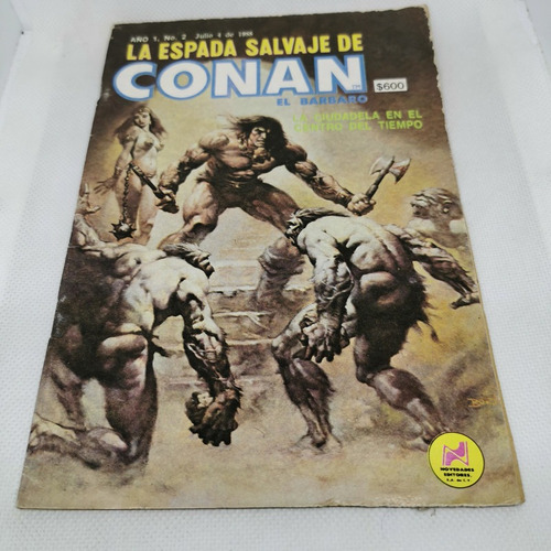 Comic La Espada Salvaje De Conan El Barbaro # 2