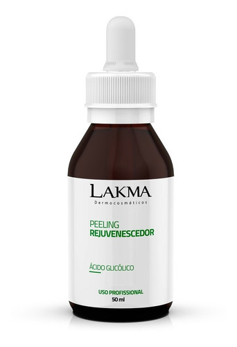 Exfoliante rejuvenecedor con ácido glicólico Lakma, 10%, 50 ml, tipo de piel, piel con imperfecciones y envejecida