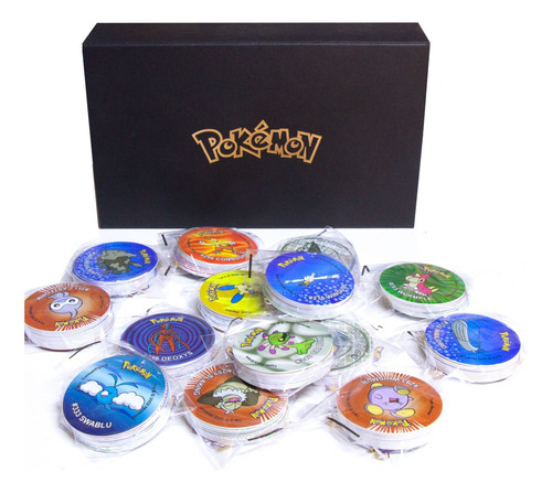 Tazos Pokémon 3ra Generación 141 Piezas