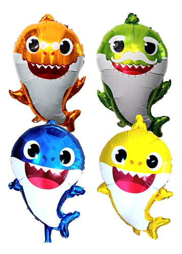 Pack Set Baby Shark 70cm X 4u