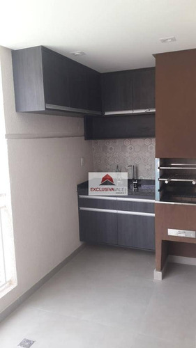 Imagem 5 de 25 de Apartamento Com 3 Dormitórios À Venda, 95 M² Por R$ 770.000,00 - Jardim Aquarius - São José Dos Campos/sp - Ap3319