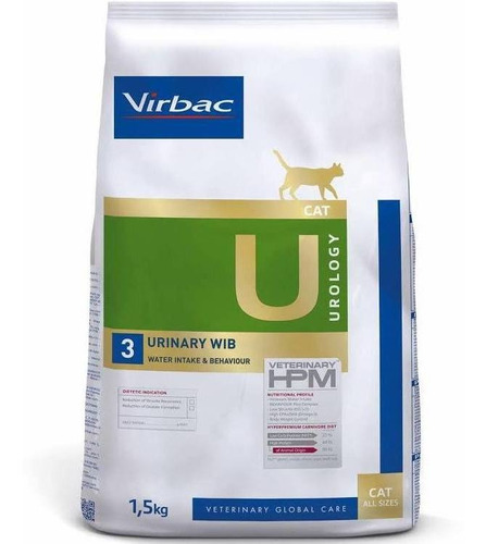 Virbac Urinary Wib Cat 1.5kg Gato Hpm Veterinary 