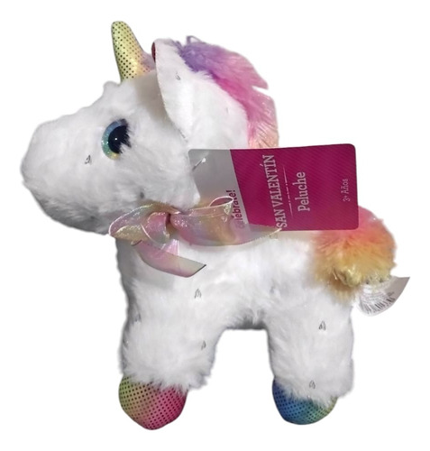 Peluche Way To Celebrate Unicornio Blanco 20 Cm X 12 Cm