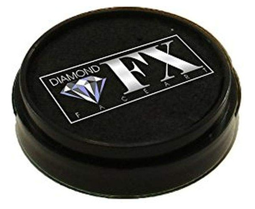 Diamond Fx Pintura Facial Esencial De 0.35oz, Color Negro