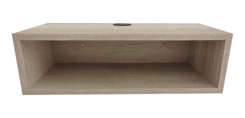 Imagen 2 de 8 de Repisa Flotante Moderna Cajón Para Equipos De Tv 50 X 25 Cm
