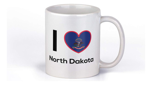 Amo Dakota Del Norte Taza De Br Agrega Estilo A Su Móvil! 