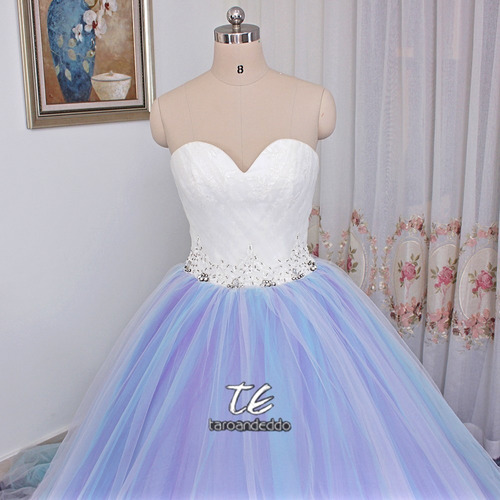 Vestido Xv Años 15 Quinceañera Blanco Con Lila Azul | Meses sin intereses Vestido Xv Años 15 Quinceañera Blanco Con Lila Azul | Meses sin intereses