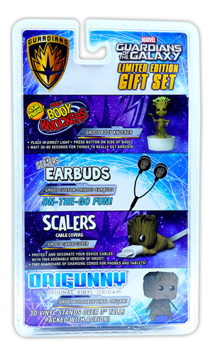Neca Marvel Guardians Of The Galaxy Gift Set Bundle Groot