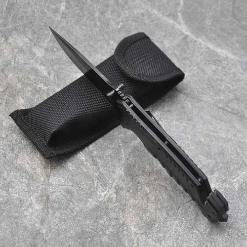 Imagen 7 de 8 de Navaja Negra Cuchillo Tactico Original Con Funda