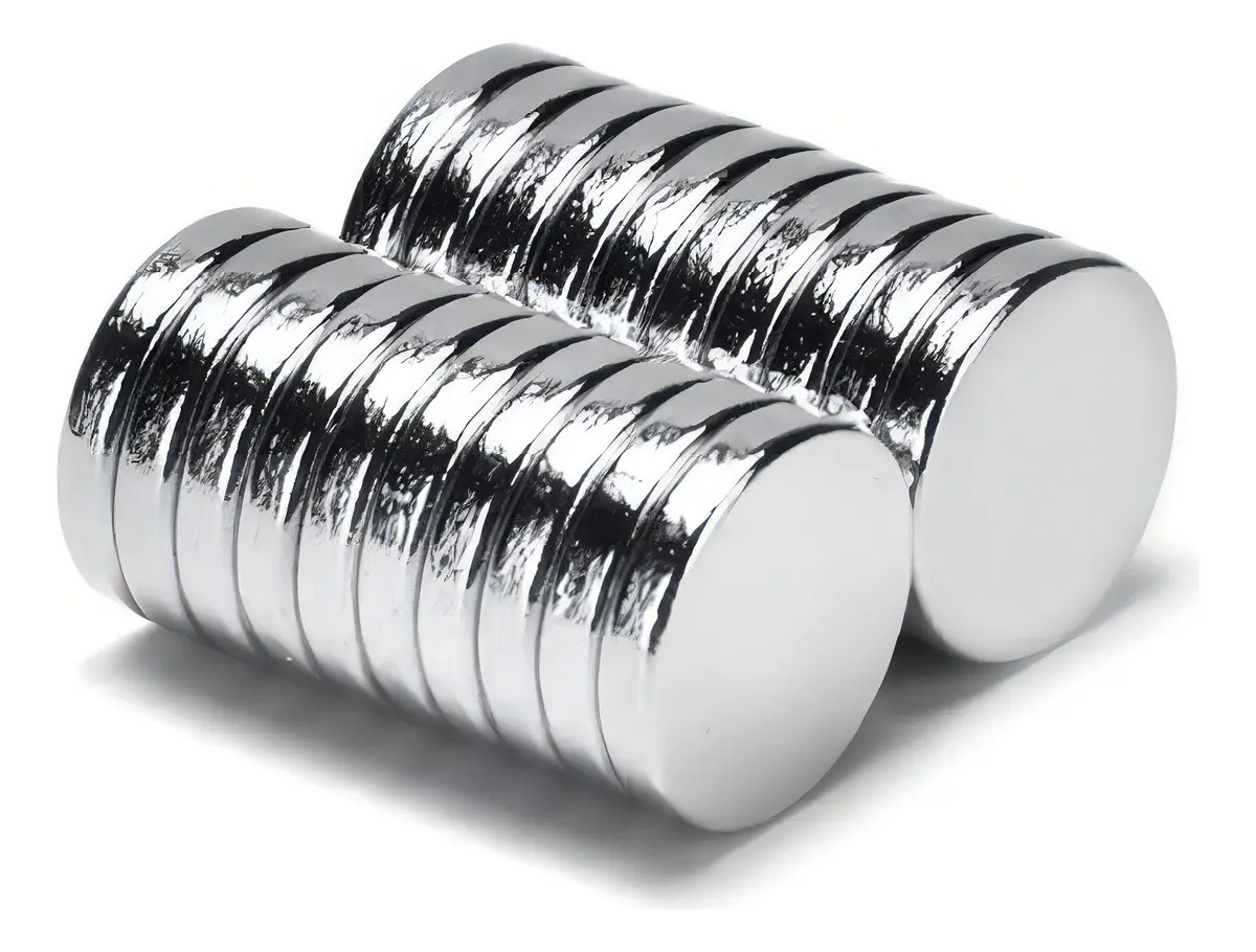 10pcs. Imã Super Forte 10x2 Redondo Pastilha 10mm X 2mm N35